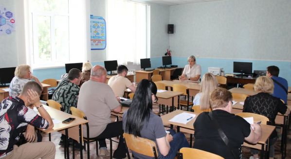 Встреча сотрудников филиала ГКУ СЗН г. Горловка ДНР с индивидуальными предпринимателями