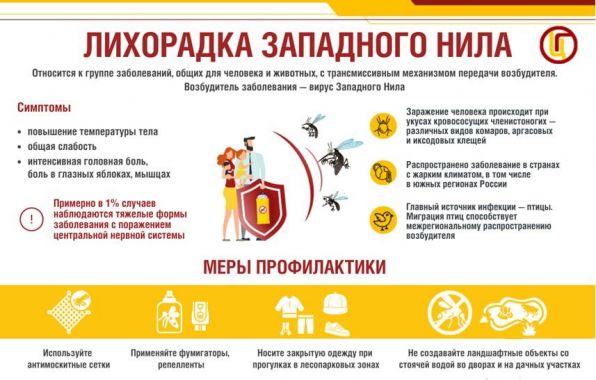 О мерах по профилактике лихорадки Западного Нила