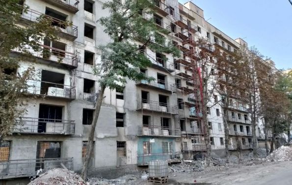Восстановление многоквартирного дома на проспекте Победы в г. Мариуполе